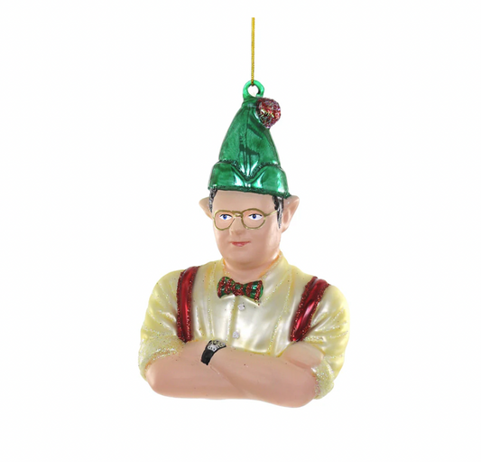 Dwight Christmas Elf