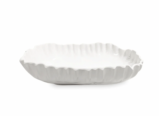 Vida Bloom Pinched Large Oval Bowl