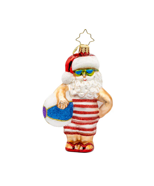 Santa Takes a Dip