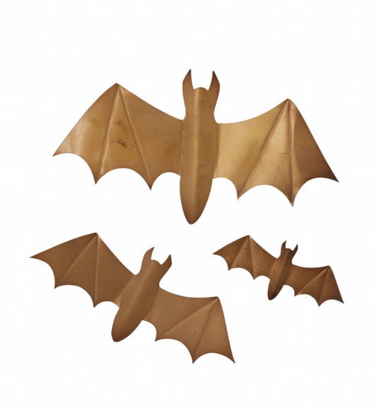 Gold Bat Decor