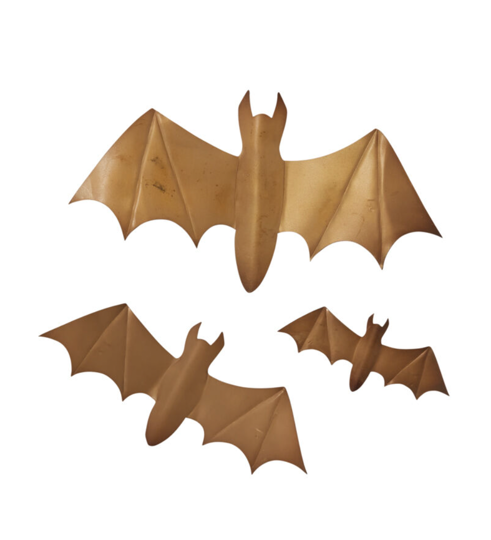 Gold Bat Decor