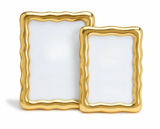 Gold Wavy Frame