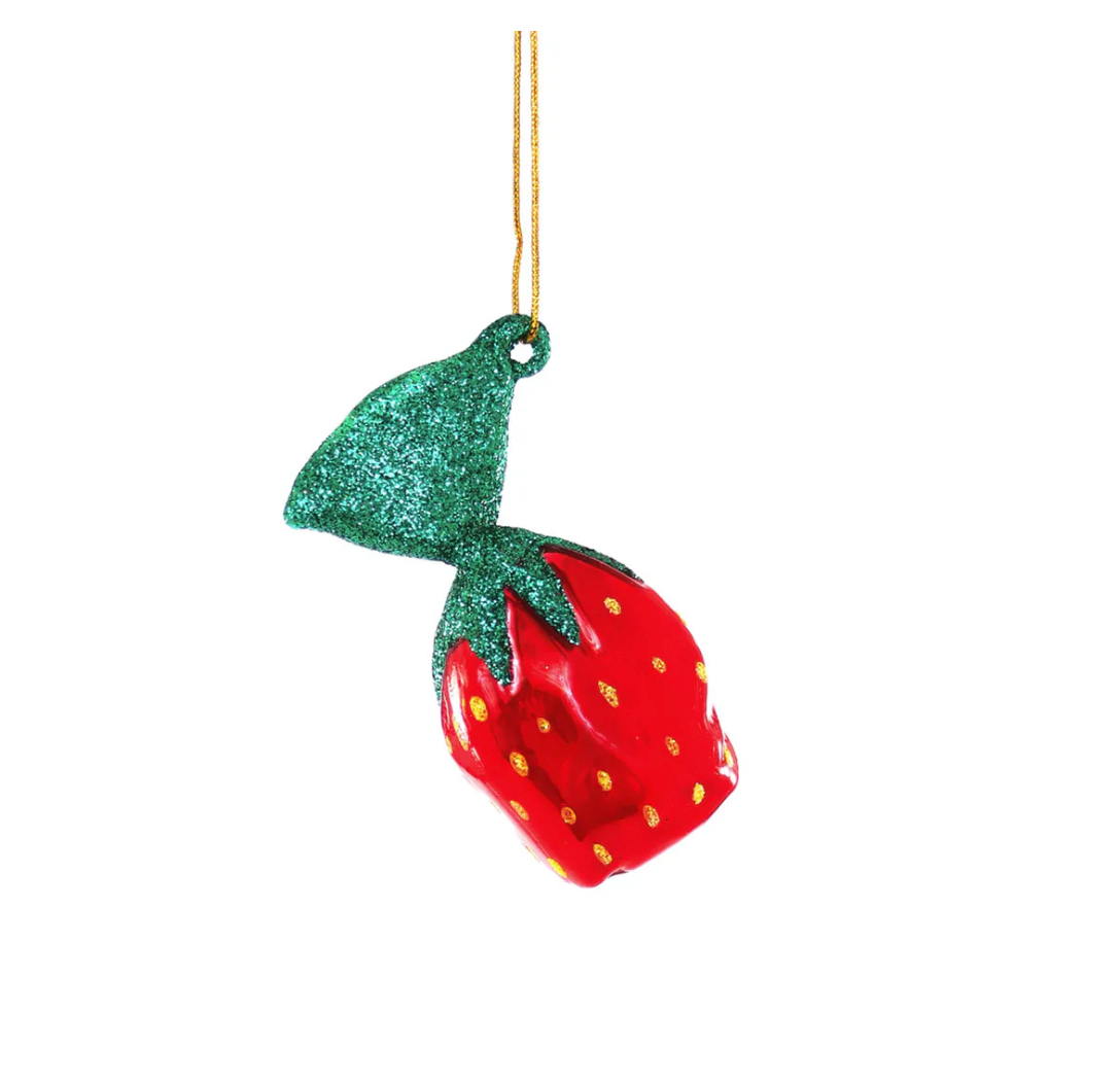 Mini Strawberry Candy Ornament