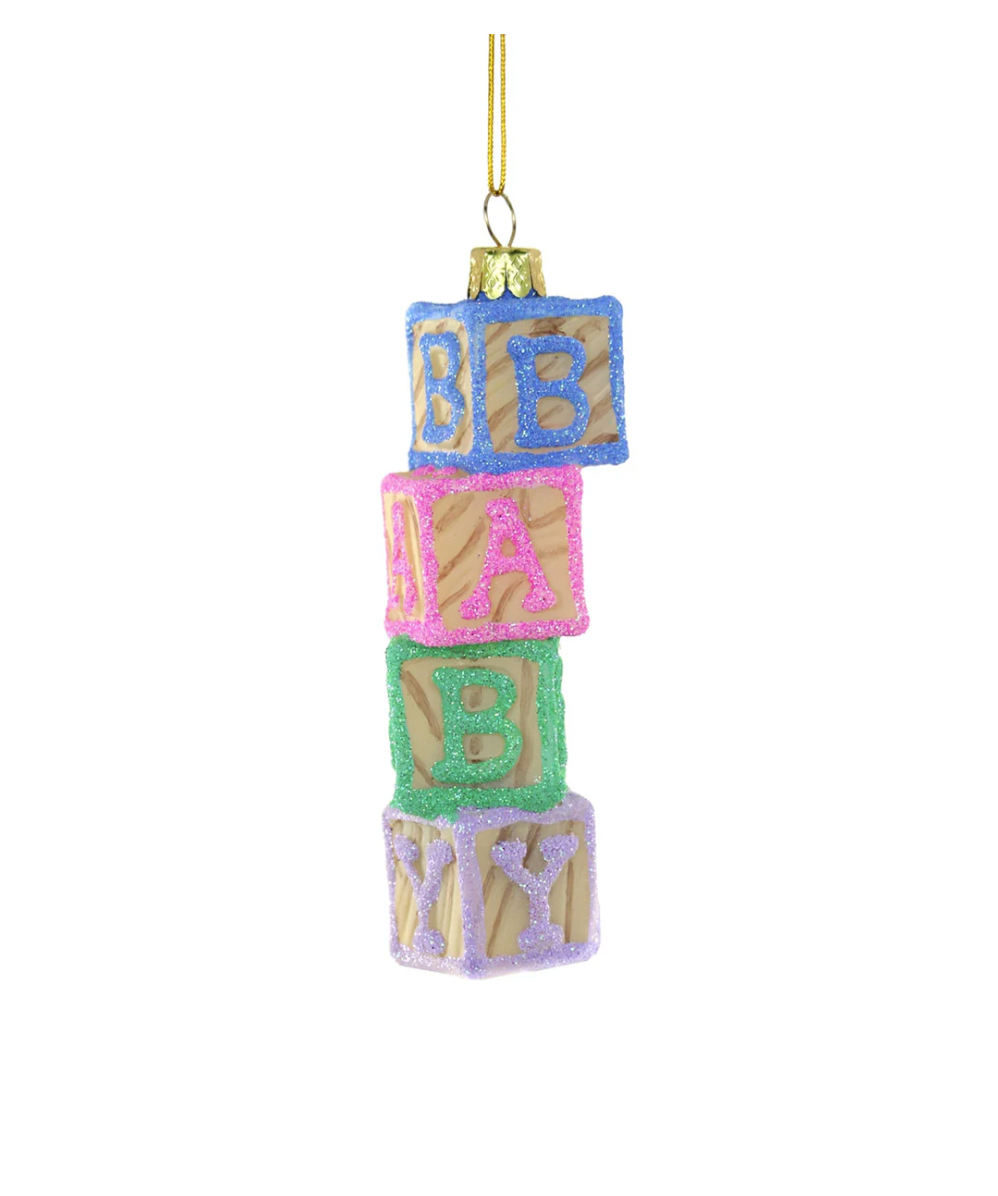 Baby Block Ornament