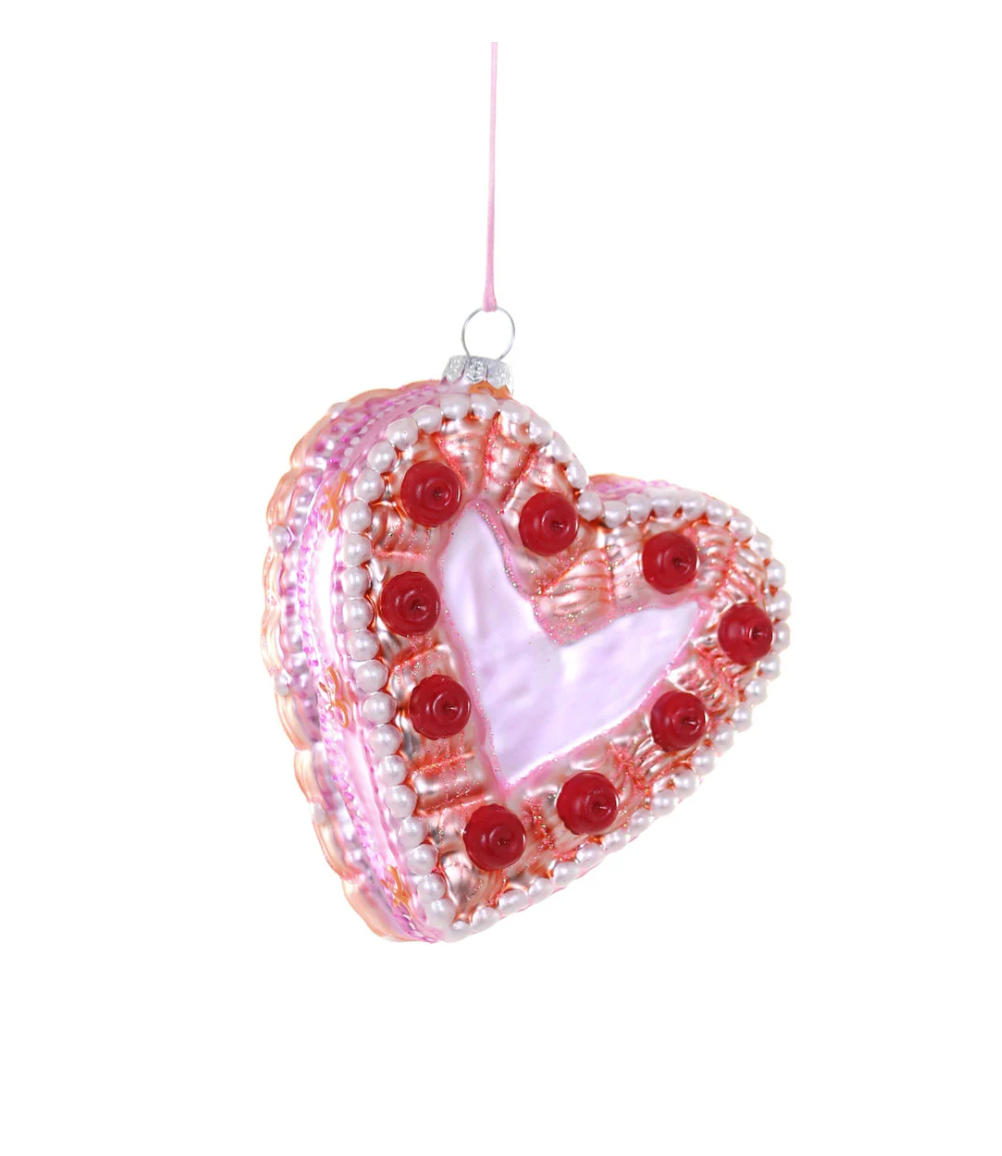 Heart Cake Ornament