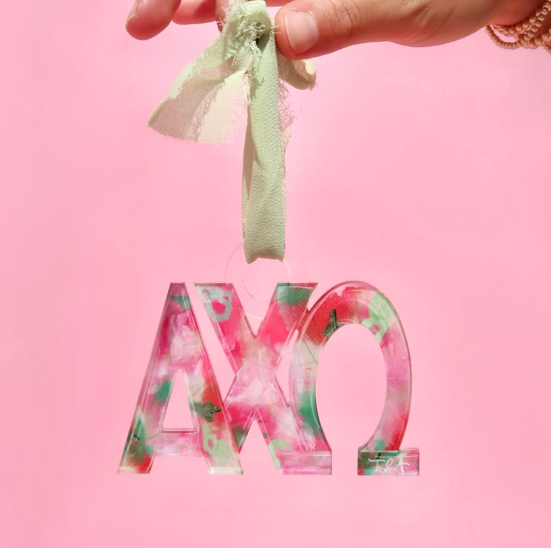 Sorority Letter Ornament