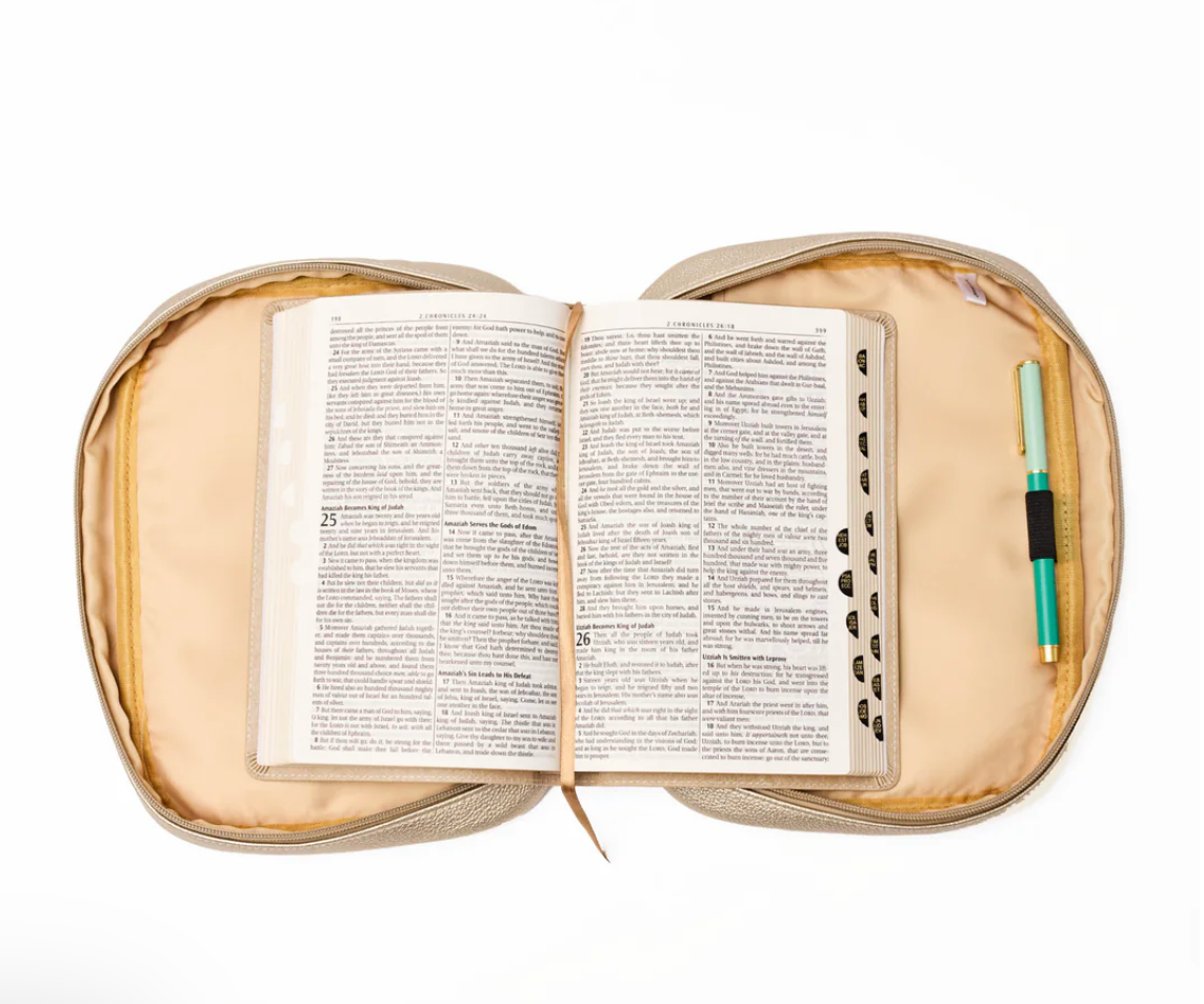 Gold Bible Cover