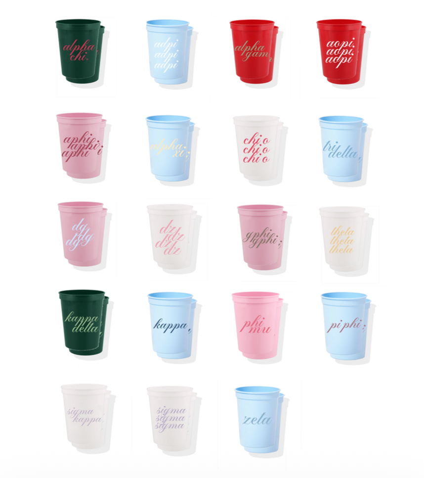 Sorority Cup Set