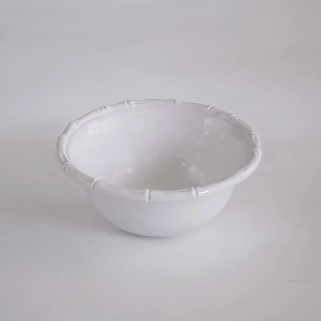 VIDA Bamboo Cereal Bowl Set of 4 (White)