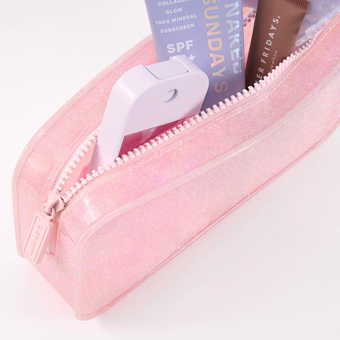 Case-Mate - Case-Mate Jelly Makeup Bag: Ballet Pink Twinkle