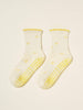Effortless Club - 🎀 Mini Bow Petal Grip Sock [Butter], Pilates Socks