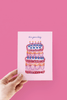 The Shelley Society - It's Your Day Birthday Cake Greeting Card