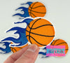 Aloe and Milk Boutique - Basketball Patch, Sports Patch, Game Day Patches: Red