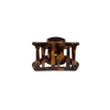 TELETIES - Open Tortoise | Petite | Hair Clip