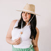 Sunshine Tienda - White Hand-Woven Hat Band