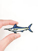 Field Trip Threads - Marlin Embroidered Patch – Swordfish Patch, Sport Fishing
