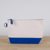 ShoreBags - All In Zip Top Pouch: Natural / No Monogram
