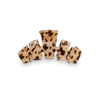TELETIES - Classic Hair Clip | Large | Blonde Tortoise