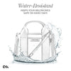 Case-Mate - Case-Mate Clear Stadium Bag: Silver Chrome