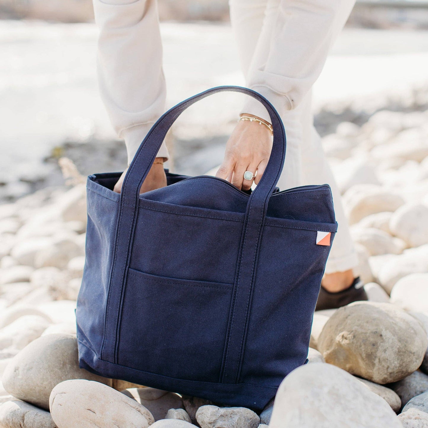 ShoreBags - ShoreBags Classic Tote Solid Colors: Sky
