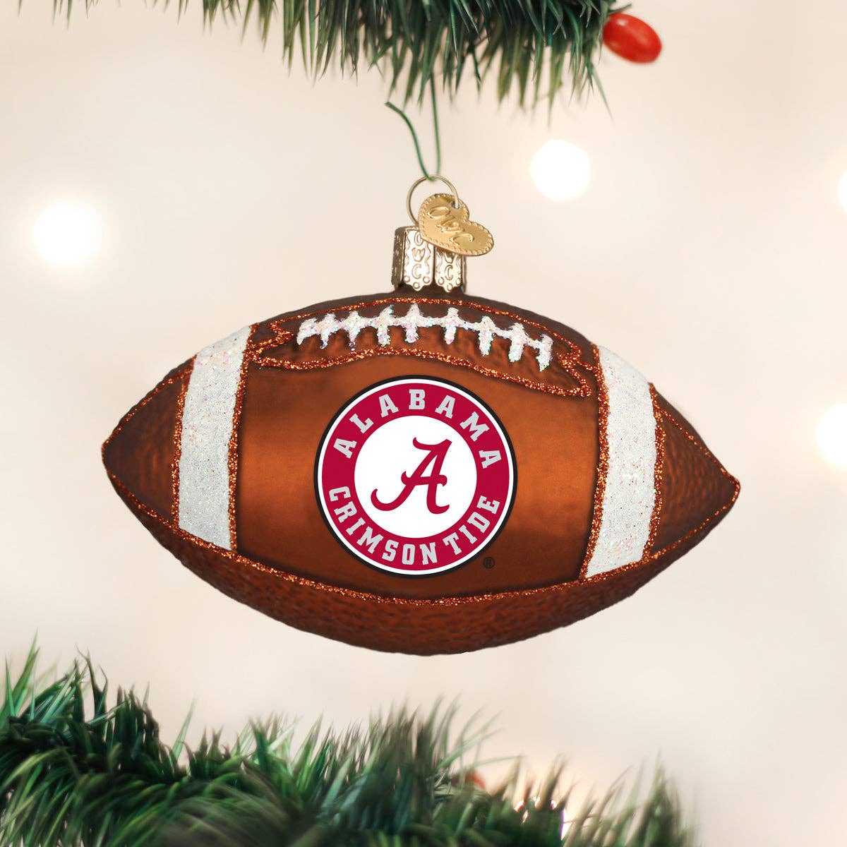 Old World Christmas - Alabama Football Ornament
