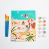 paint anywhere - Beach Day by Hebe Studio Paint by Numbers Framed Mini