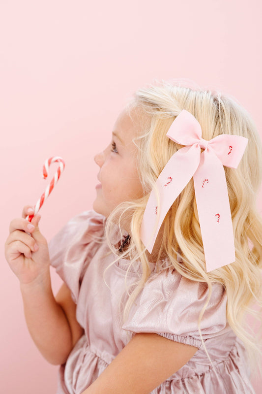 Winn and William - Candy Cane Village: Pale Pink / Small