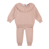 Feltman Brothers - Girls Quilted Knit Set: Pink / 4T