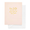 Sugar Paper - How Lucky We Are, Mother's Day Card