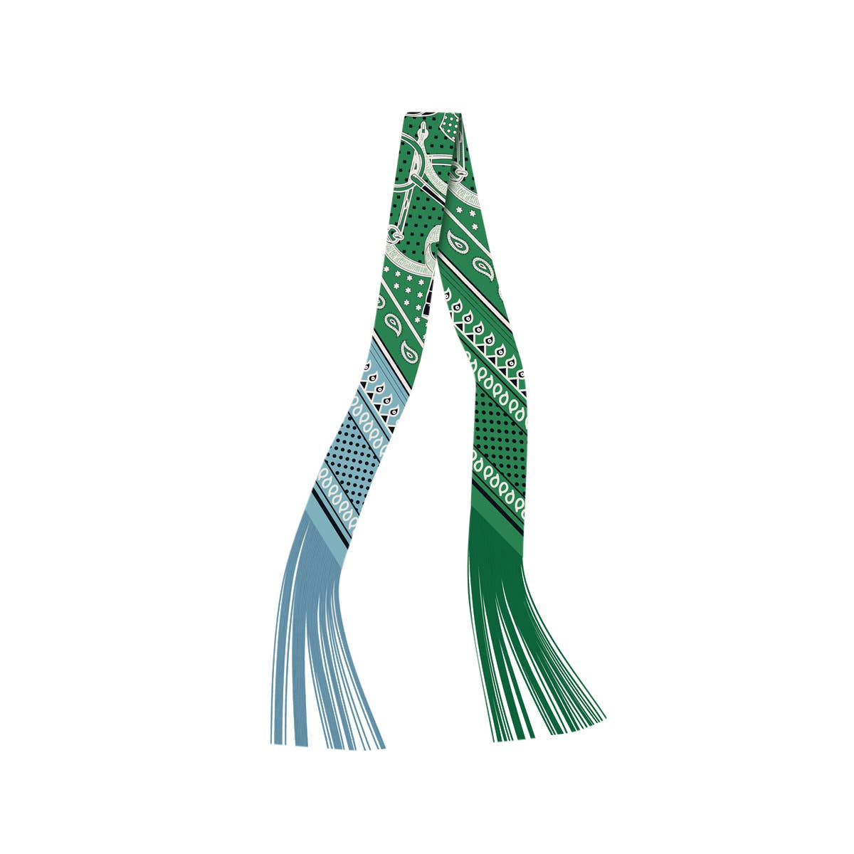 Gemelli - Frilly Scarf with Fringe - M