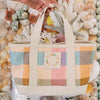 Sunshine Tienda - Mini Rainbow Plaid Canvas Tote