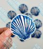 Aloe and Milk Boutique - Blue Sea Shell Patch, Blue Shell, Sea Shells, Beach Patches