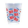 American Flag Wrap Frost Cup