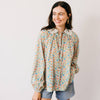 Sunshine Tienda - Coastal Daisies Willa Top: XS