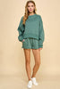 TCEC - CT7976-Dropped Shoulder Sweatshirt: Hot Pink / S