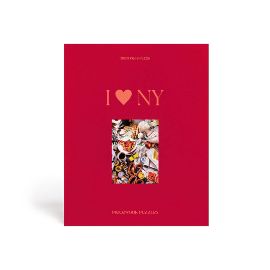 Piecework Puzzles -  I <3 NY 1000 Piece Puzzle