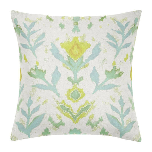 Laura Park Designs - Petal Garden Linen Decorative Pillow: 22” x 22” Throw Pillow
