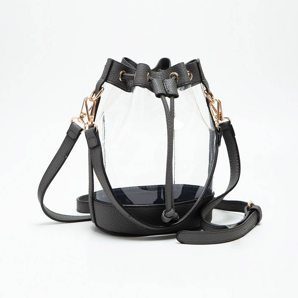 Leather Clear Purse