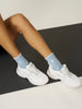 Snowflake Petal Grip Sock