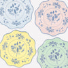 Vintage Botanical Dinner Plates