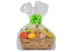 Nashville Wraps - Clear Poly Basket Wrap Bags: Clear / 25 Pack / Medium 18.5x22.5x5"
