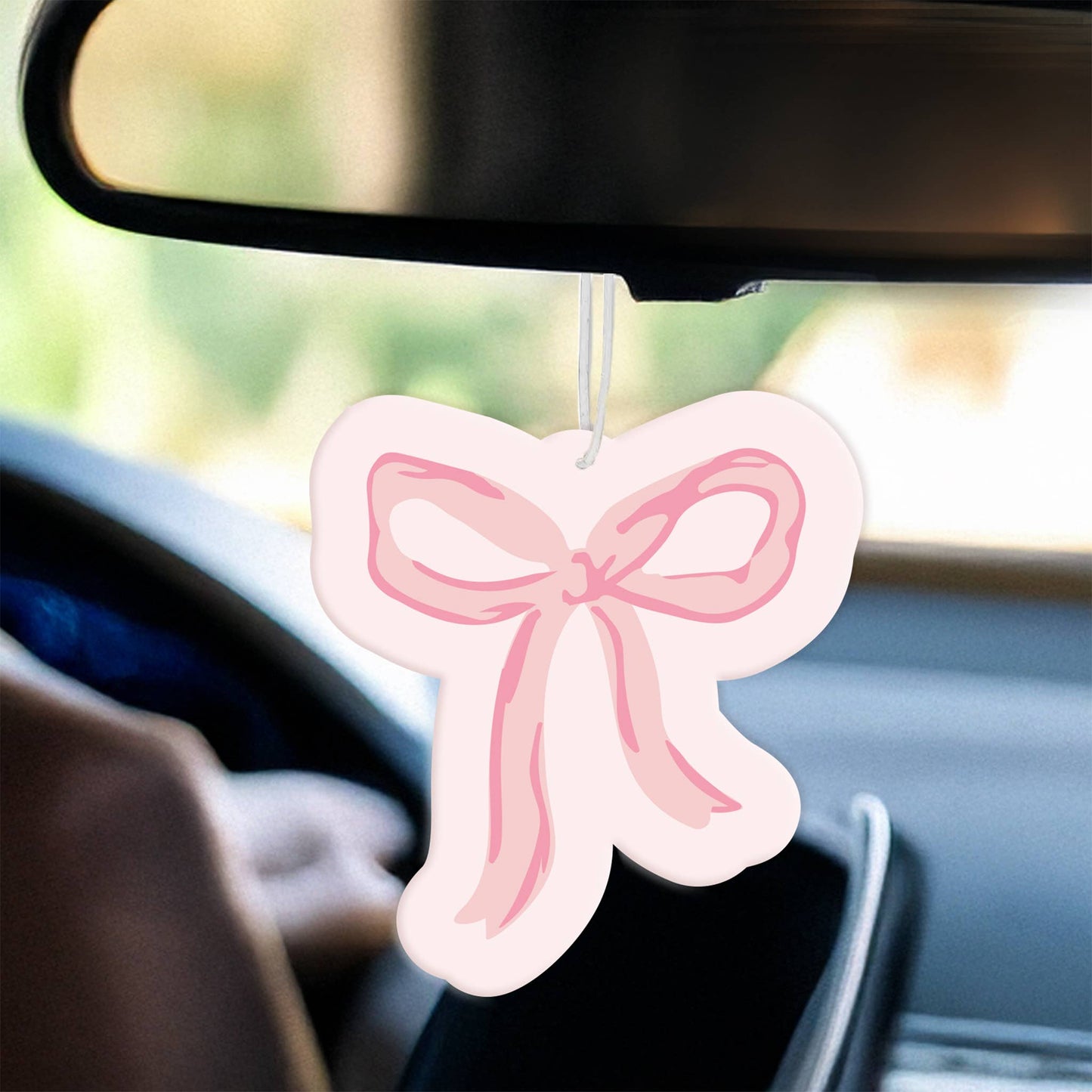 The Darling Effect - Sweet Ride Car Air Freshener-Bow Pink