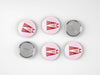Cute As A Button - Alabama Pennant Button