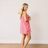 Sunshine Tienda - Orchid Pinstripe Grotto Dress: S