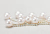 St Armands Designs of Sarasota - Small Swingy Pearl and Diamond Statement Drop Earrings