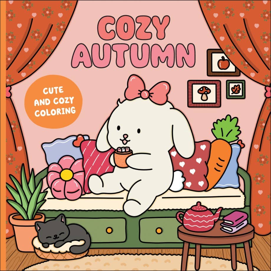 Abrams - Cozy Autumn: A Cute & Cozy Coloring Book
