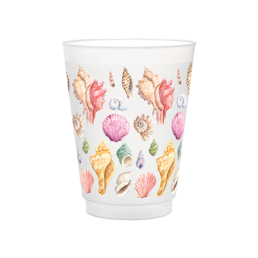Taylor Paladino - Seashells Frosted Cups | Set of 6