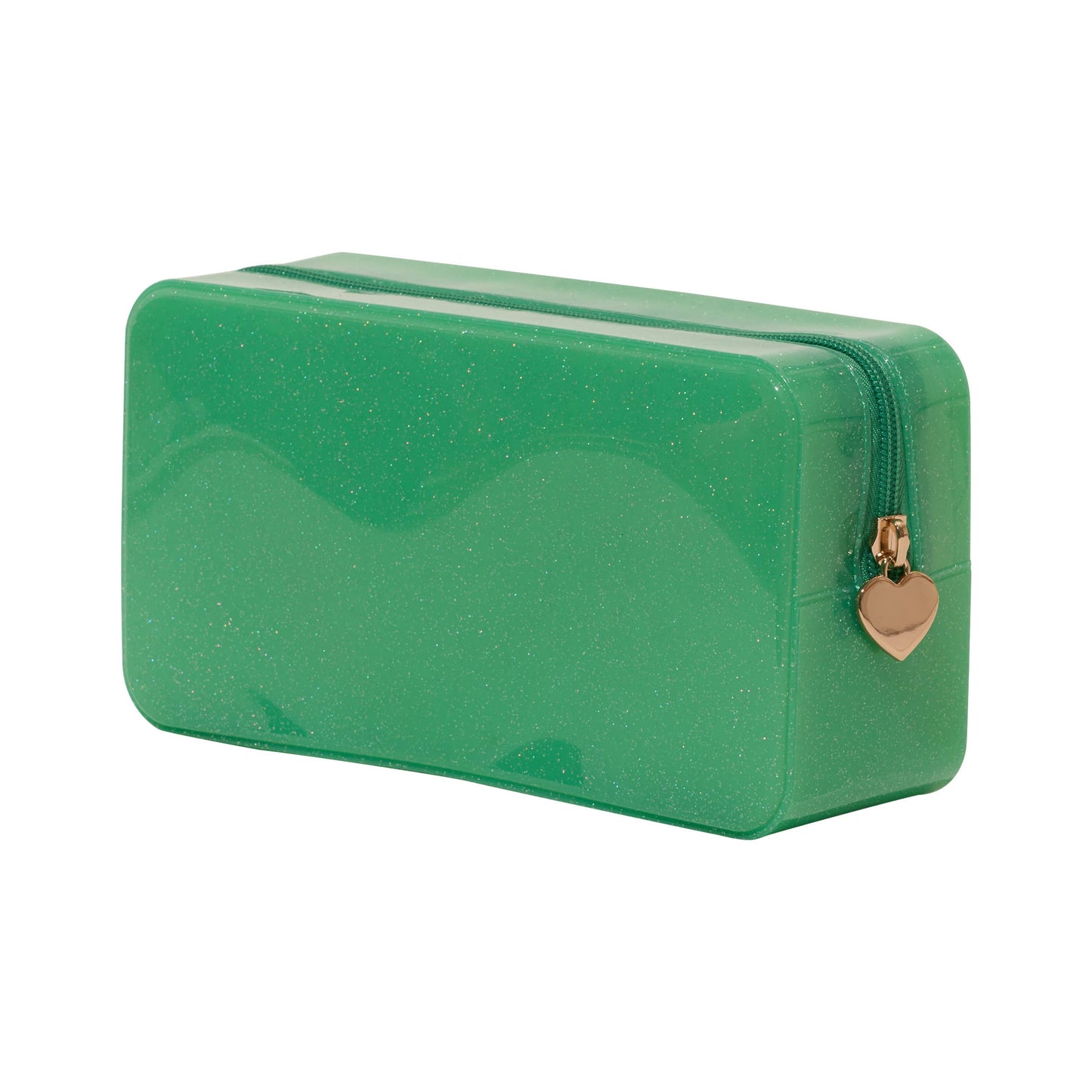 Malibu Sugar - Malibu Jelly Glitter Pouch Collection - Kelly Green: Medium