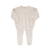 Feltman Brothers - Baby & Toddler Girls Scalloped Collar Knit Set: Ecru / 4T