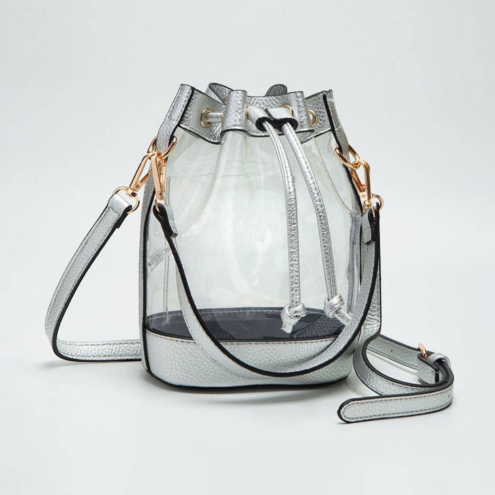 Leather Clear Purse